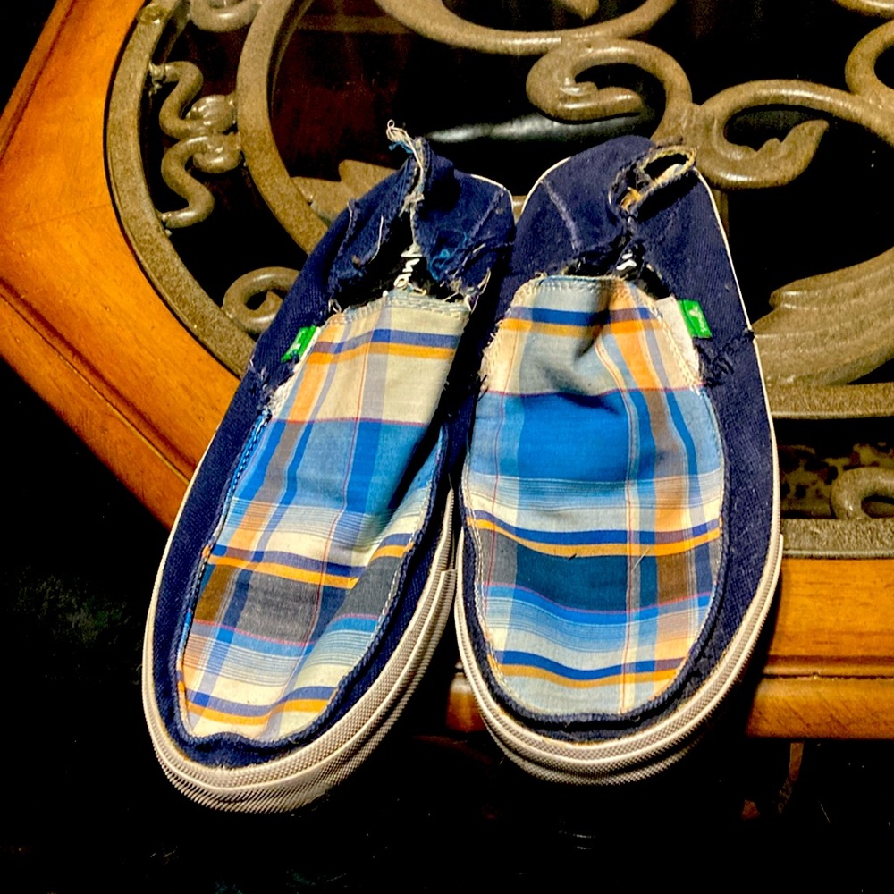 Sanuk Slip On’s
Stylish and Very comfortable 
Men’s Size 12